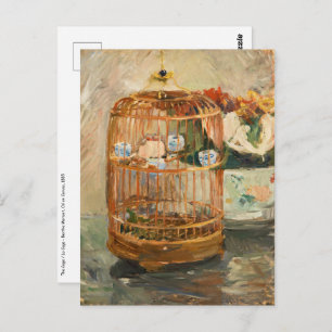 Cartão Postal Berthe Morisot - A Gaiola