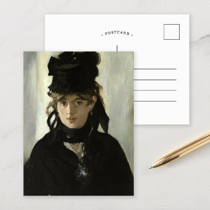 Cartão Postal Berthe Morisot   Édouard Manet