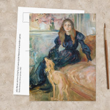 Berthe Morisot - Julie e seu galgo Laerte