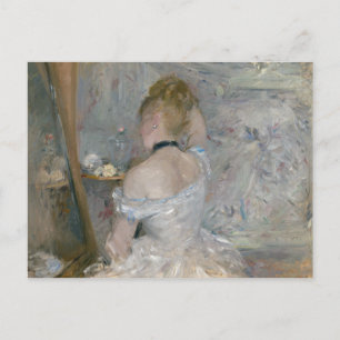 Cartão Postal Berthe Morisot - Mulher em seu Toalete