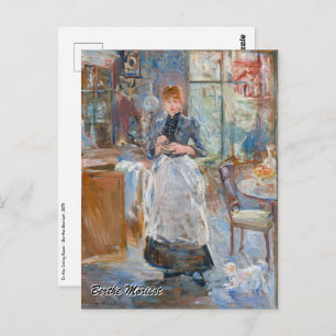 Cartão Postal Berthe Morisot - Na Sala De Jantar