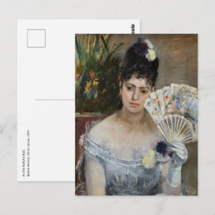Cartão Postal Berthe Morisot - No Bal