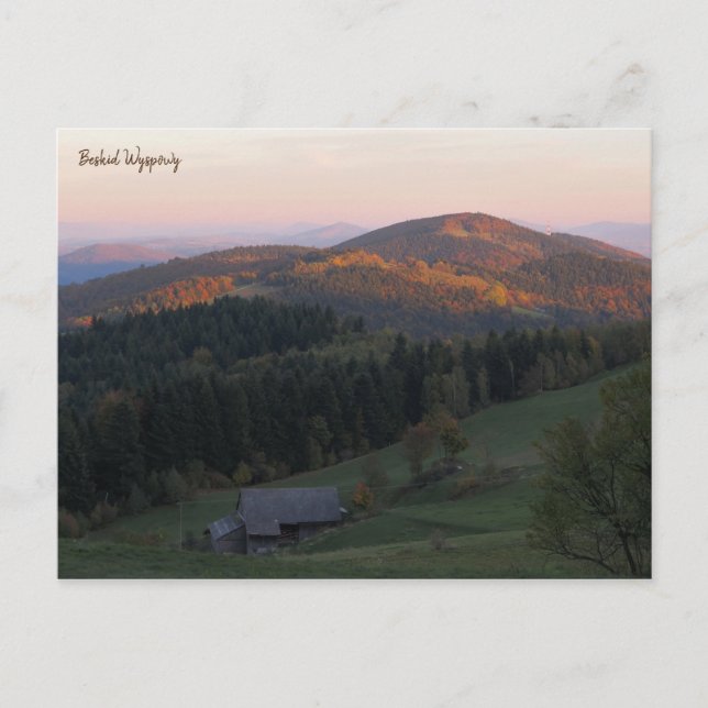 Cartão Postal Beschild Wyspowy (Frente)