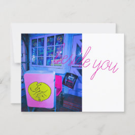 Cartão Postal beside you