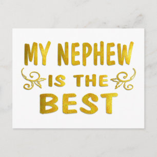 Cartão Postal Best Nephew