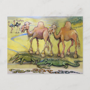 Cartão Postal Bestas do Deserto