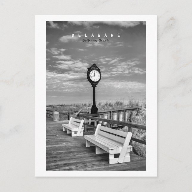 Cartão Postal Bethany Beach, Delaware. (Frente)