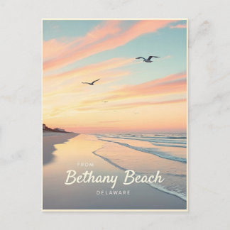 Cartão Postal Bethany Beach, Delaware – Quiet Beachscapes