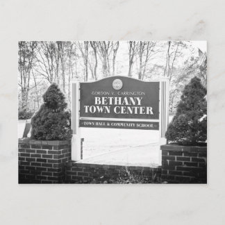 Cartão Postal Bethany, cartão-postal CT