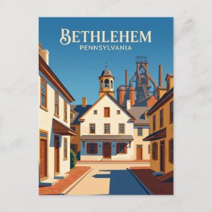 Cartão Postal Bethlehem Histórico EUA