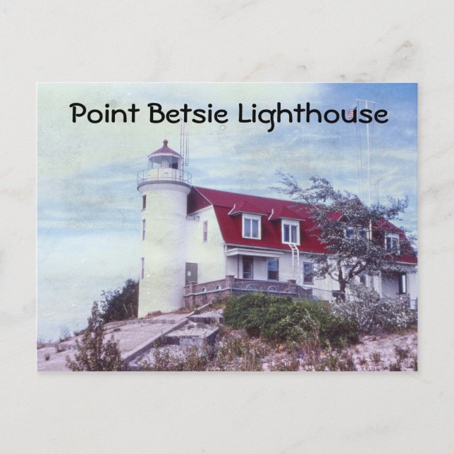 Cartão postal Betsie Lighthouse (Frente)