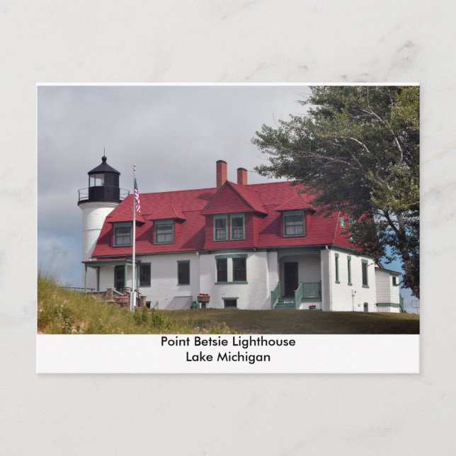 Cartão postal Betsie Lighthouse (Frente)