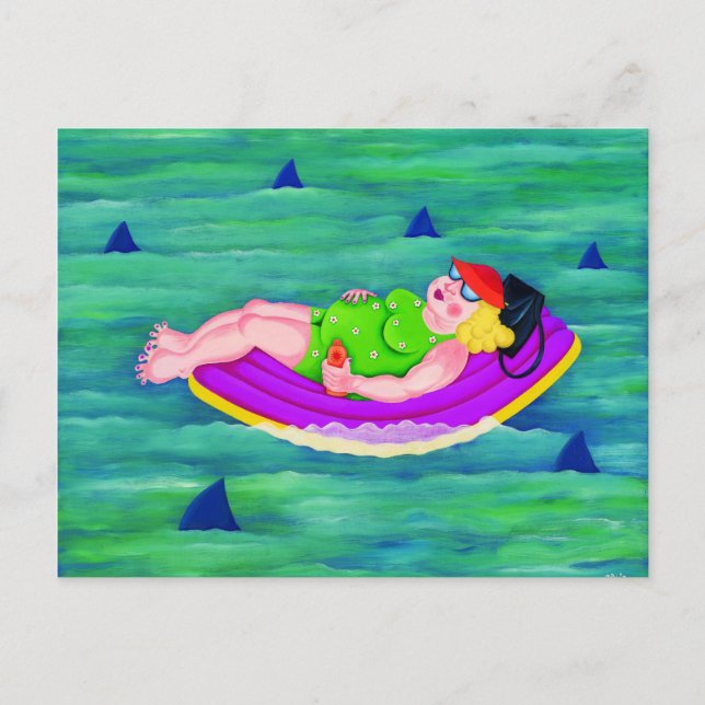 Cartão Postal Betty à Deriva (Frente)