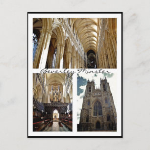 Cartão Postal Beverley Minster [Cartão postal] v.3