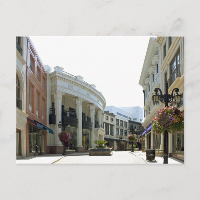 Cartão Postal Beverly Colinas, Califórnia (Frente)