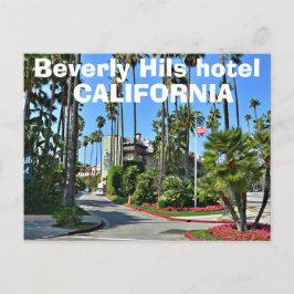 Cartão Postal Beverly colinas Hotel , Las Angeles California