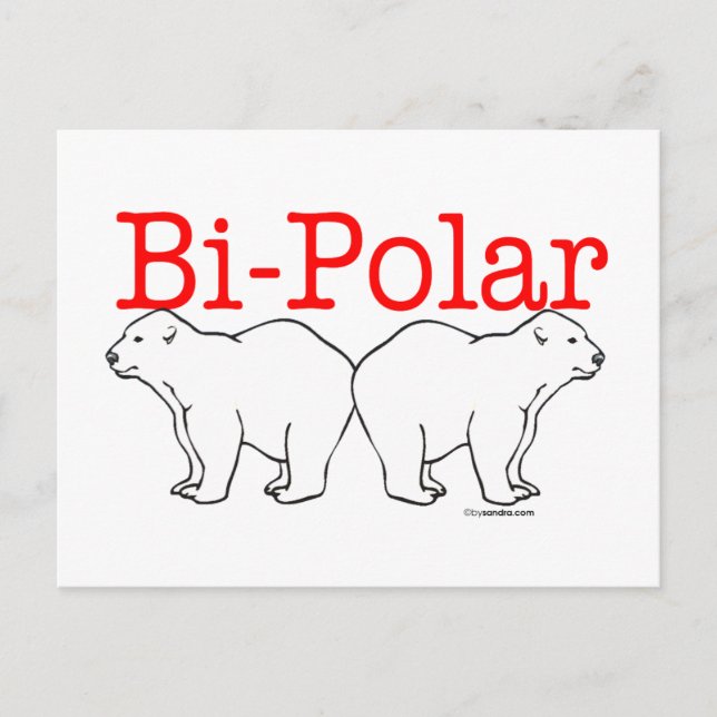 Cartão Postal Bi-Polar (Frente)