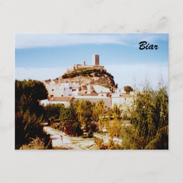 Cartão Postal Biar (Frente)