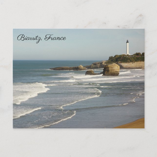 Cartão postal Biarritz France (Frente)