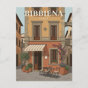Cartão Postal Bibbiena, Itália