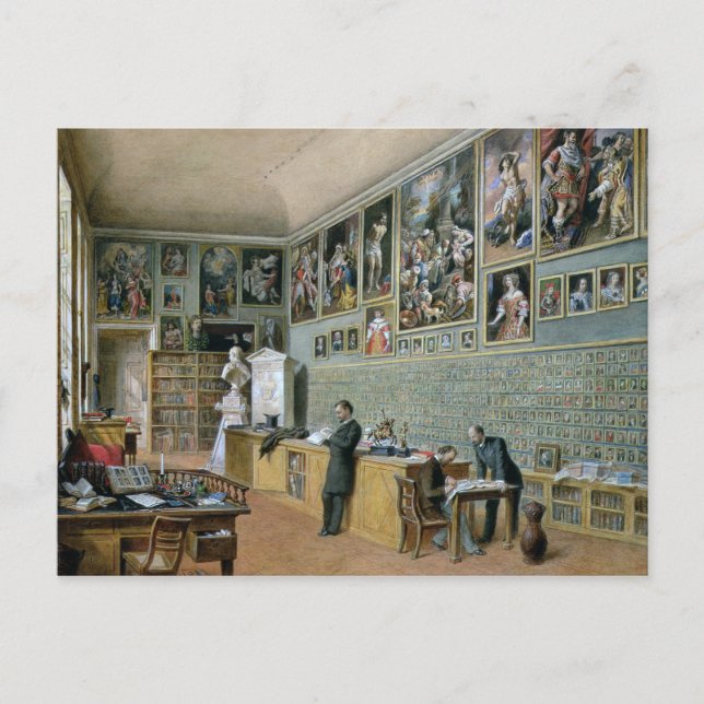 Cartão Postal Biblioteca (Frente)