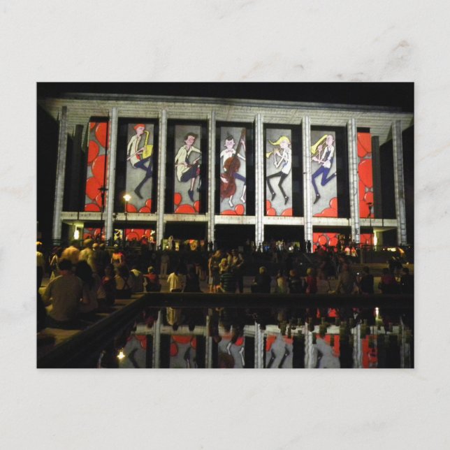 Cartão Postal Biblioteca Nacional - Canberra (Frente)