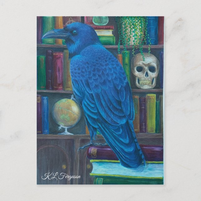 Cartão Postal Bibliotecário - Cartão-postal (Frente)