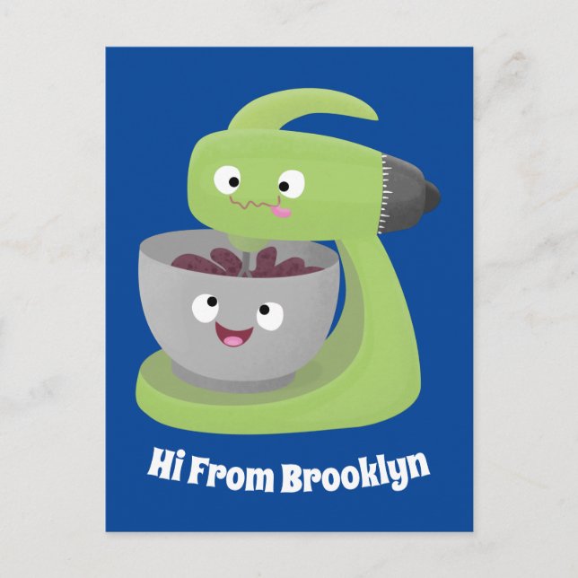 Cartão Postal Bicho de cozinha de bico (Frente)