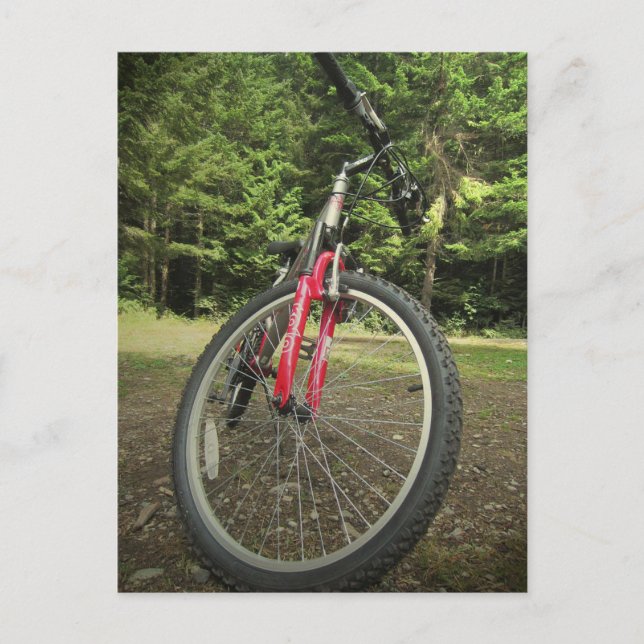 Cartão Postal Bicicleta (Frente)