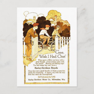 Cartão Postal Bicicleta