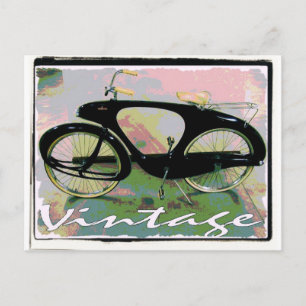 Cartão Postal Bicicleta antiga