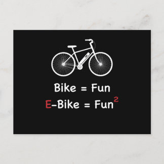 Cartão Postal Bicicleta de bicicleta E-Bike Pedelec Electric