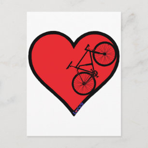 Cartão Postal bicicleta de montanha