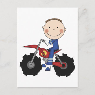 Cartão Postal Bicicleta Dirt - Camisetas e presentes