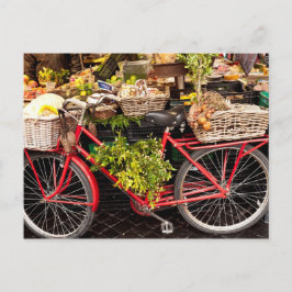 Cartão Postal Bicicleta do Mercado dos Agricultores
