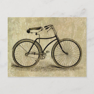 Cartão Postal Bicicleta do vintage