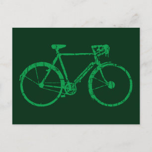 Cartão Postal bicicleta legal. bicicleta. assunto de bicicleta