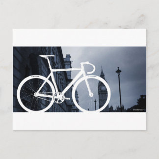 Cartão Postal Bicicleta London Track