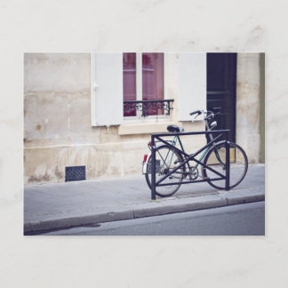 Cartão postal Bicicleta Paris