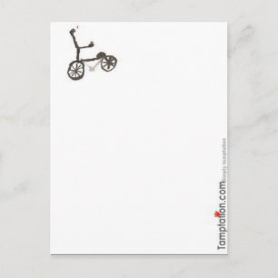 Cartão Postal Bicicleta Pequena
