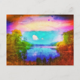 Cartão postal Bicicleta por Kent Lake Colors