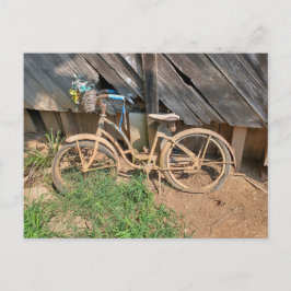 Cartão Postal Bicicleta Velha