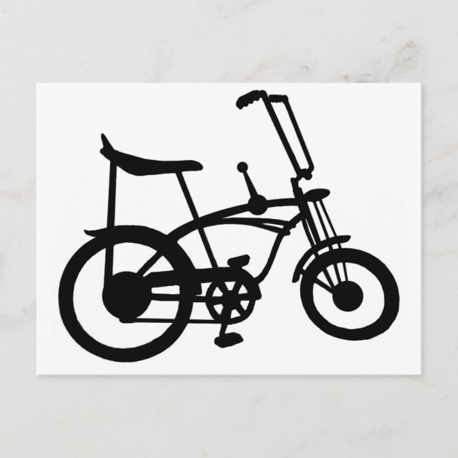 CARTÃO POSTAL BICYLE SCHWINN STINGRAY BIKE BIKE BIKE BIKE BICYLE (Frente)