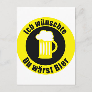 Cartão Postal Bier