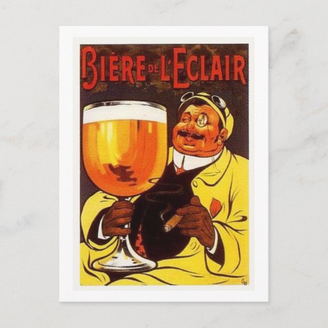 Cartão Postal Biere de L'eclair (Frente)