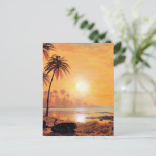 Cartão Postal Bierstadt - Paisagem Tropical
