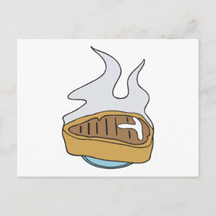 Cartão Postal bife de osso t