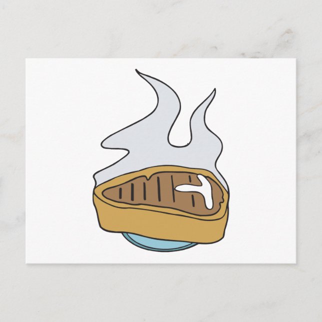 Cartão Postal bife de osso t (Frente)