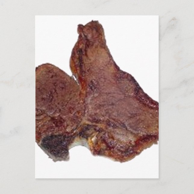 Cartão Postal Bife TBone (Frente)