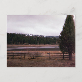 Cartão Postal Big Bear, California_Lake